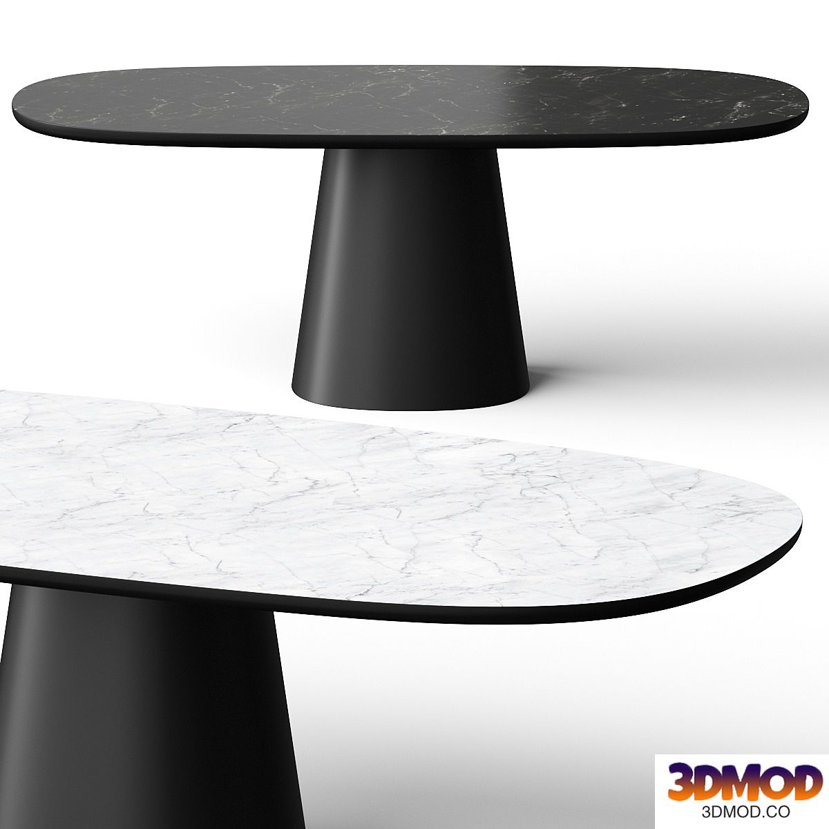 B&B Italia Allure O Dining Table