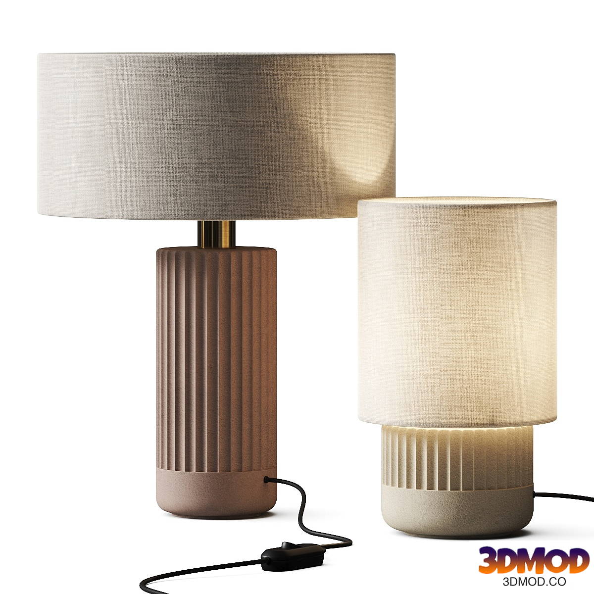 Light & Lamps Avero and Enza Table Lamps