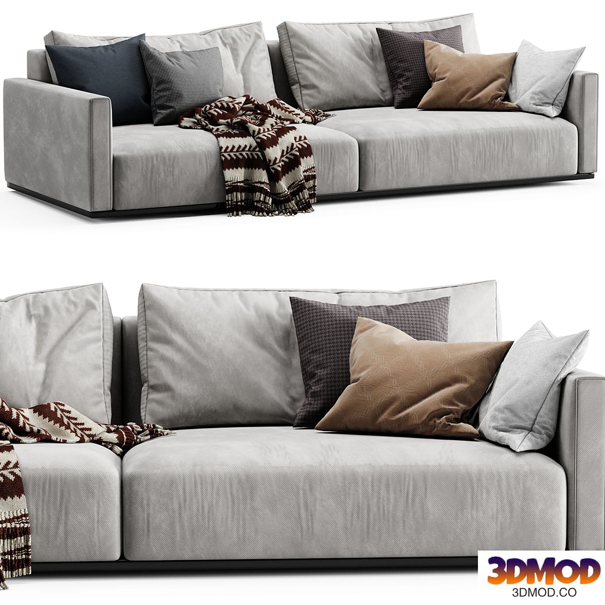 Minotti Torri 2 seat sofa