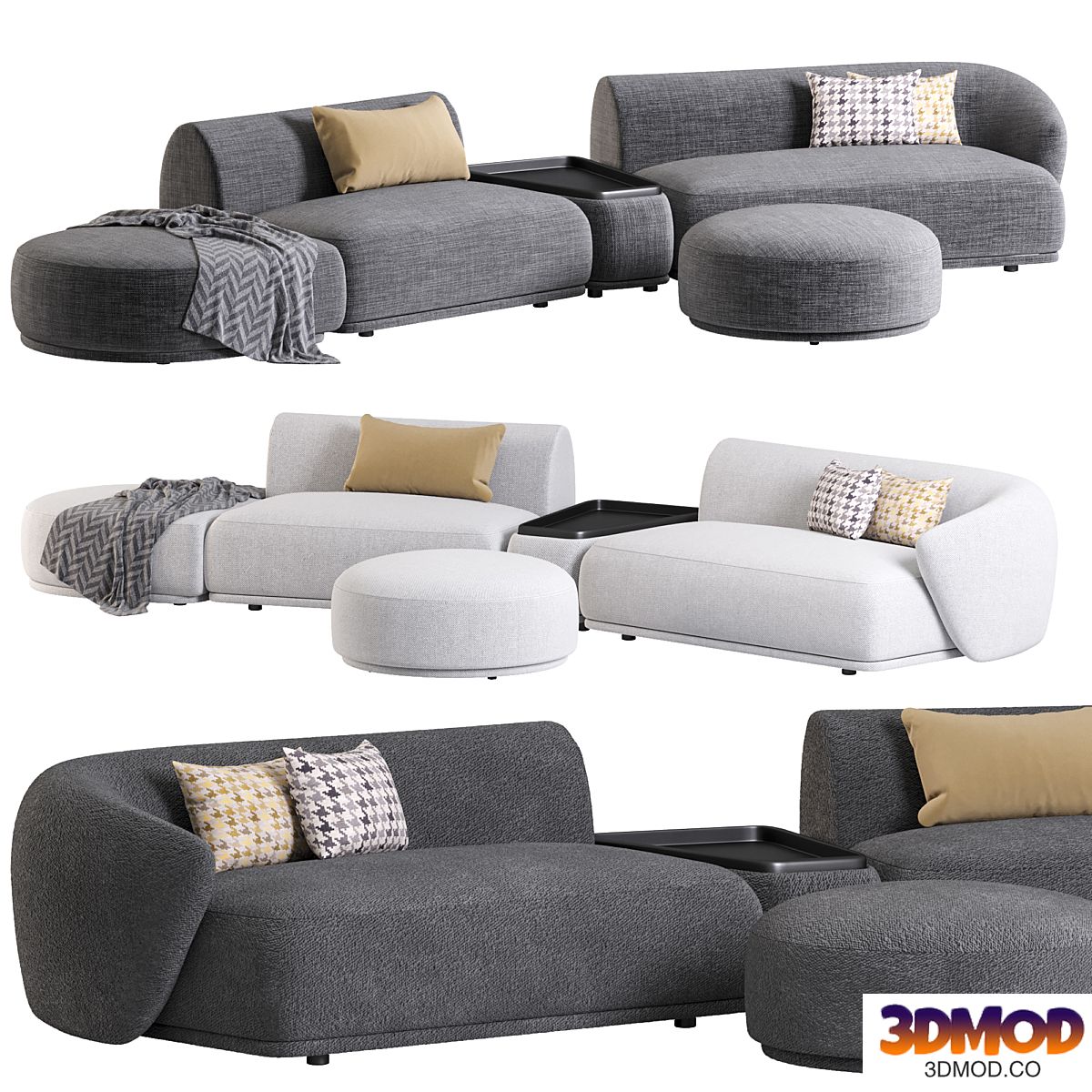 Rene Sofa by Meridiani