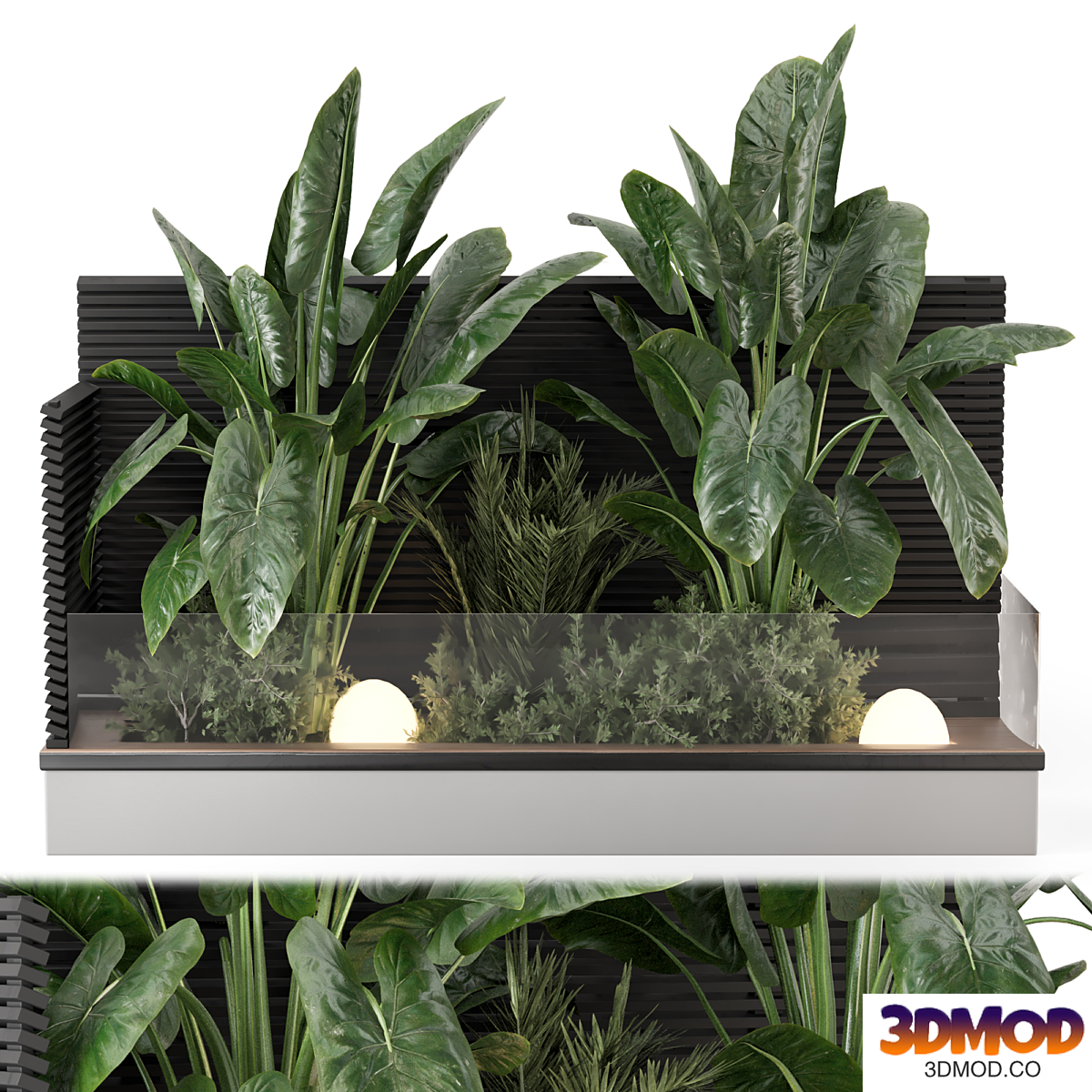 Backyard and Landscape Set Bush and Tree - Set 1400