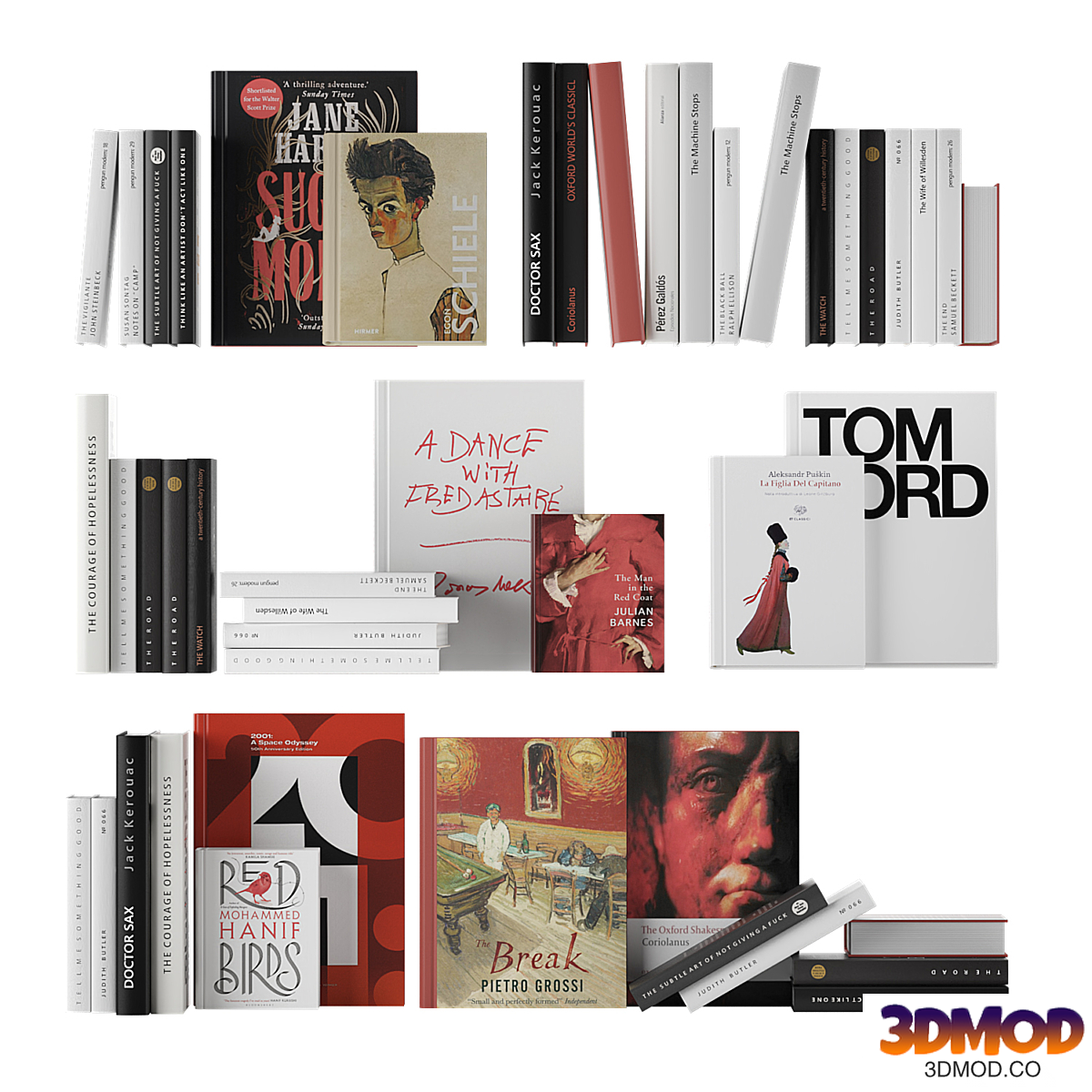 book set 03 - red