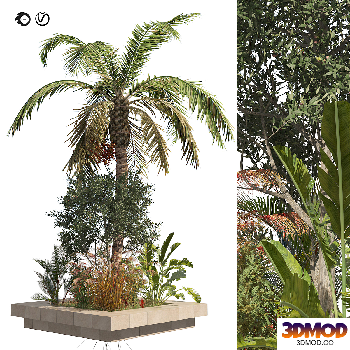 Garden Island Planter