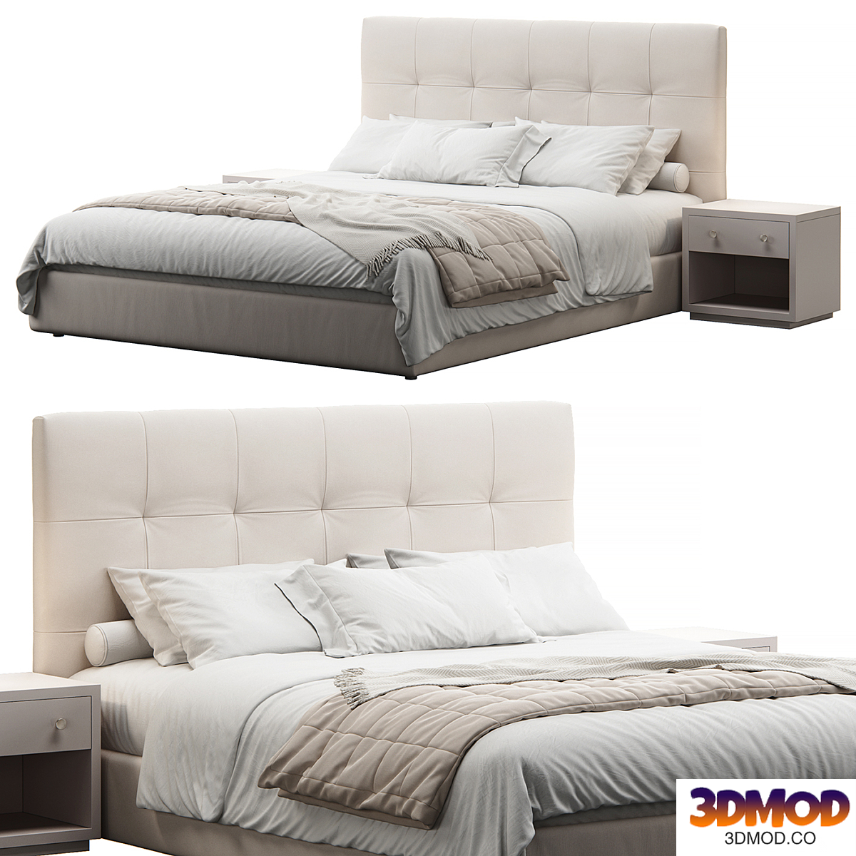 Capittone Bed by Twils