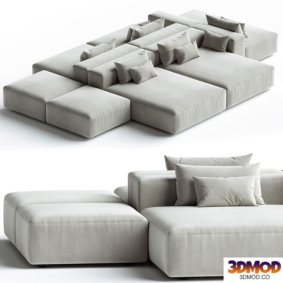 Eleonore 450x290cm modular sofa