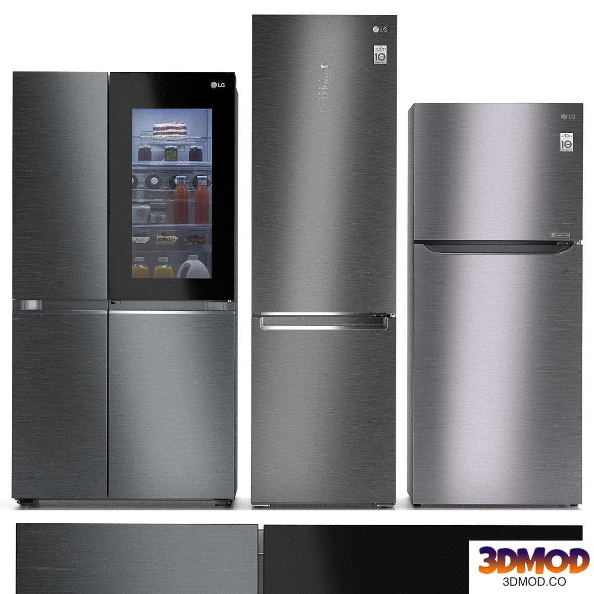 Refrigerator set LG 8