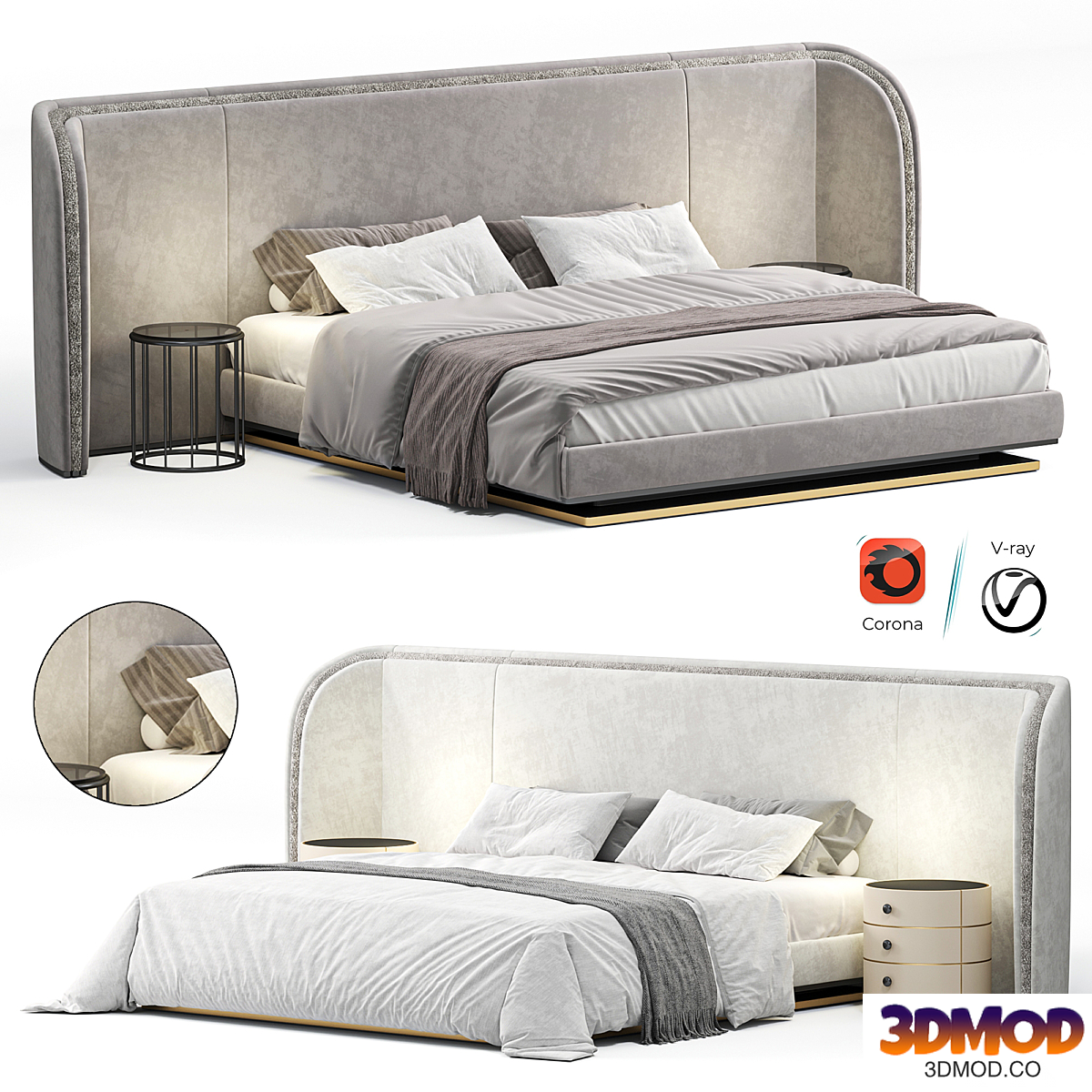 Calabria bed by frato