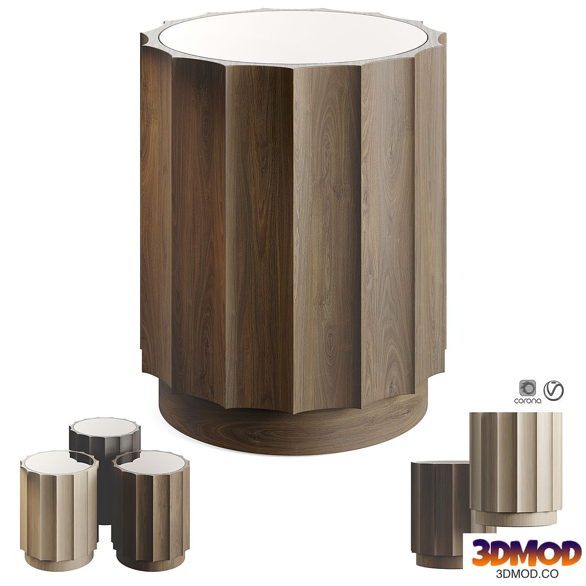 Value City Lea Accent Table