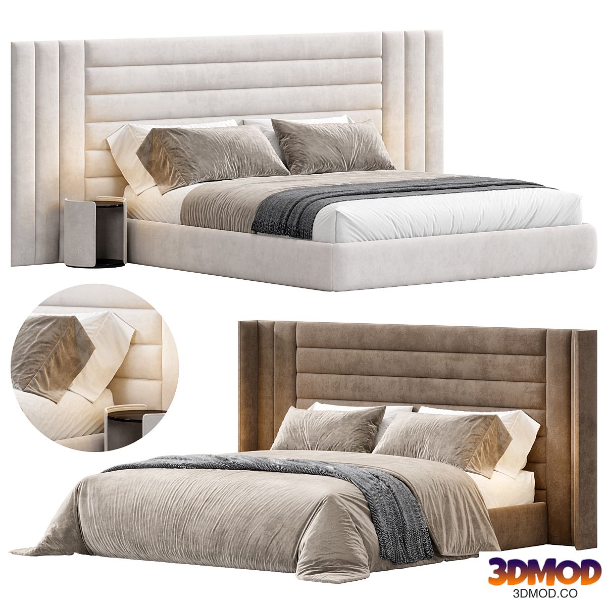 Hadriana Bed by The Highwall