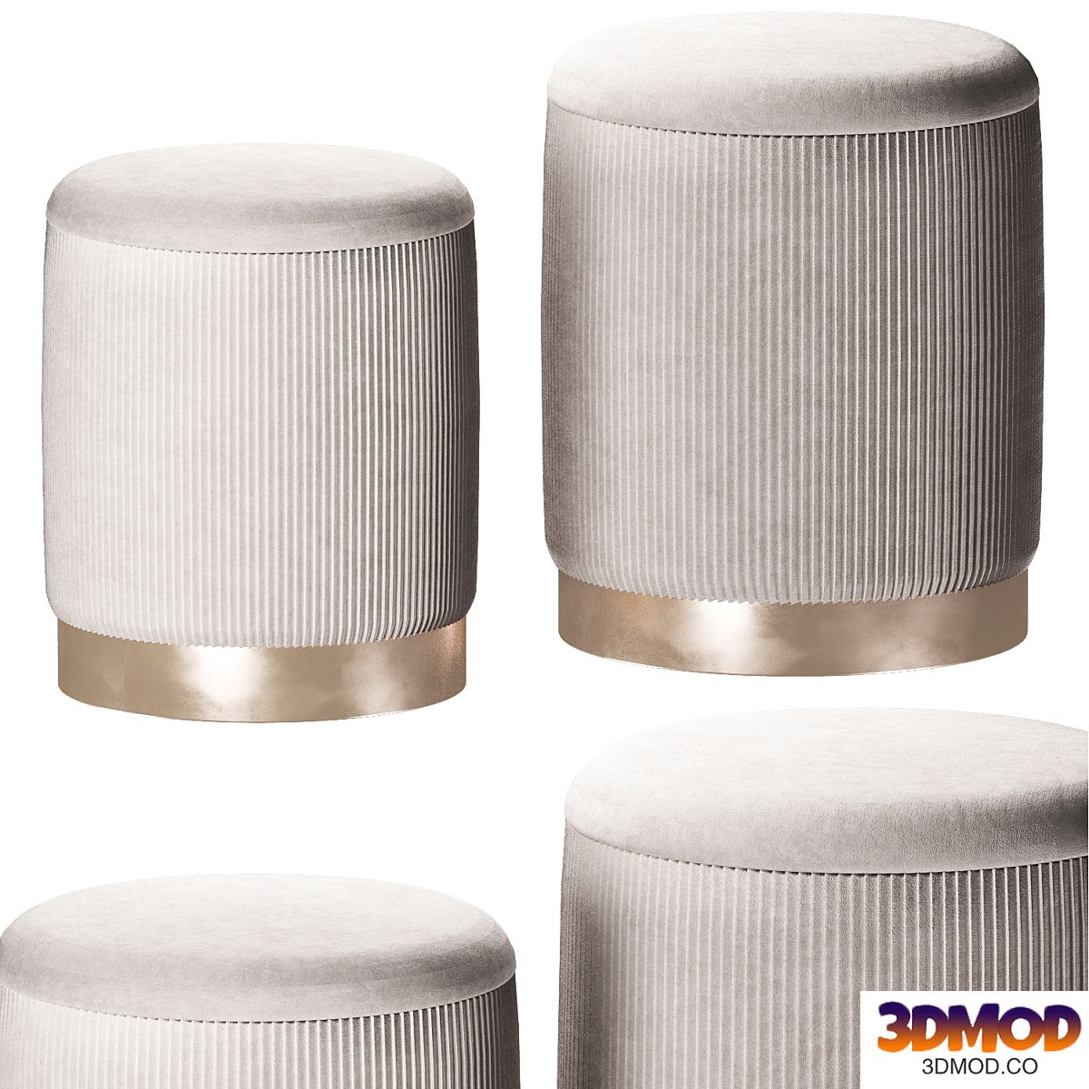 set of ottomans myinterno geneva