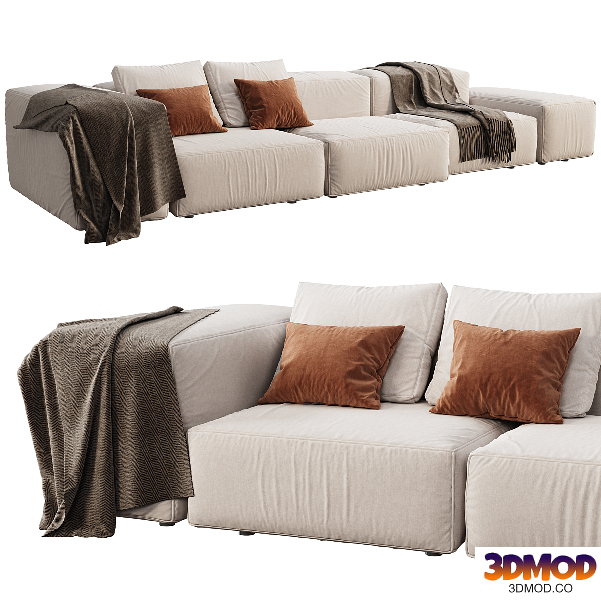 Living Divani Extrasoft Module Sofa