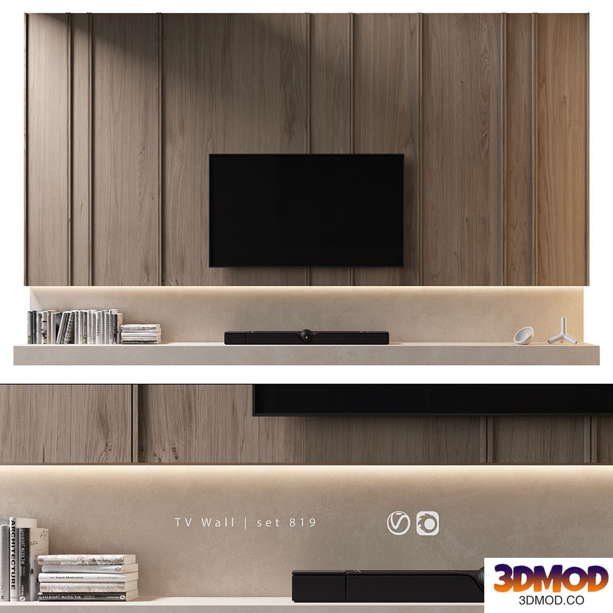 TV Wall | set 819
