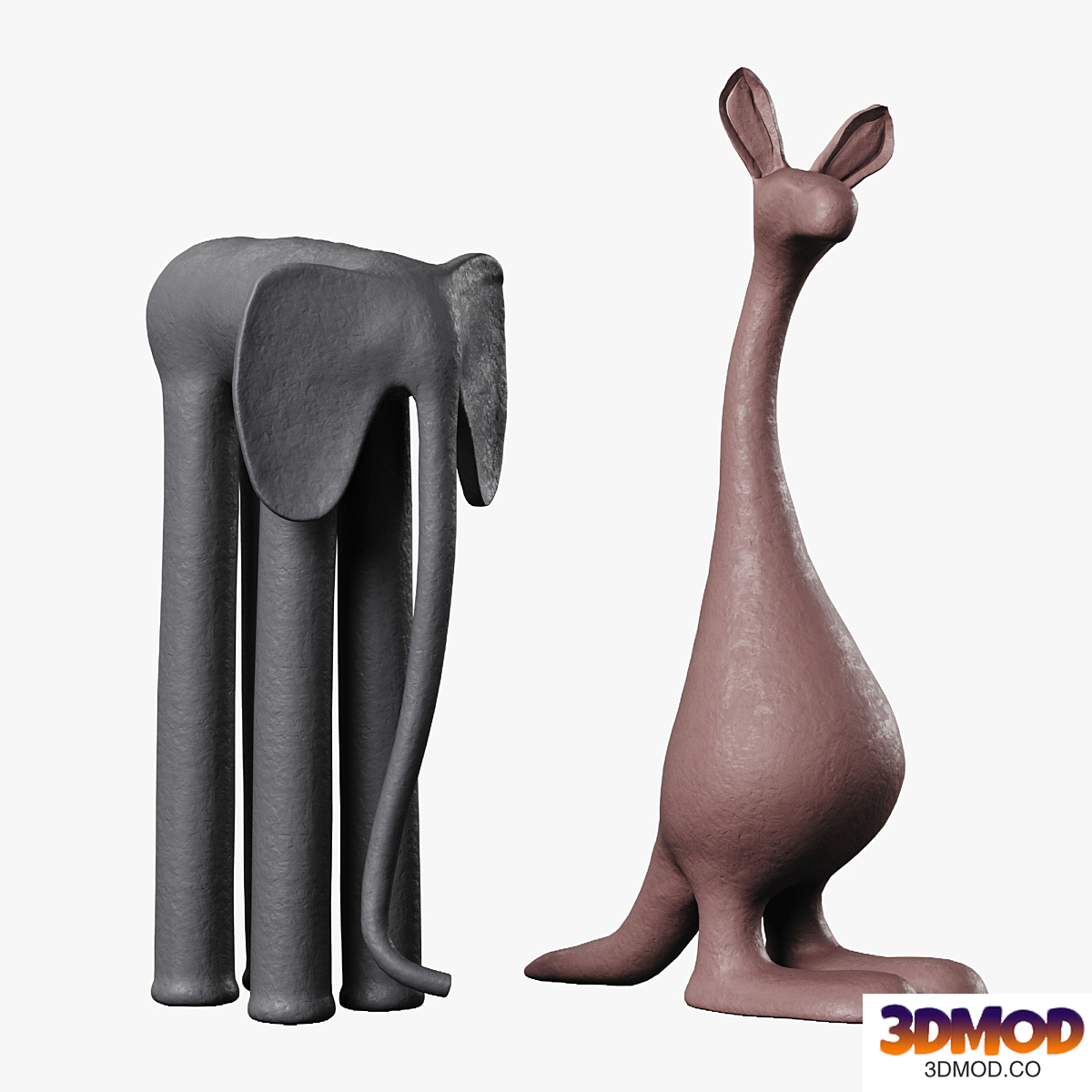 Animals-Sculpture in Clay