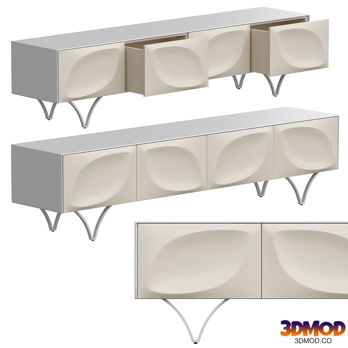 Garda Decor QUADRO TV STAND