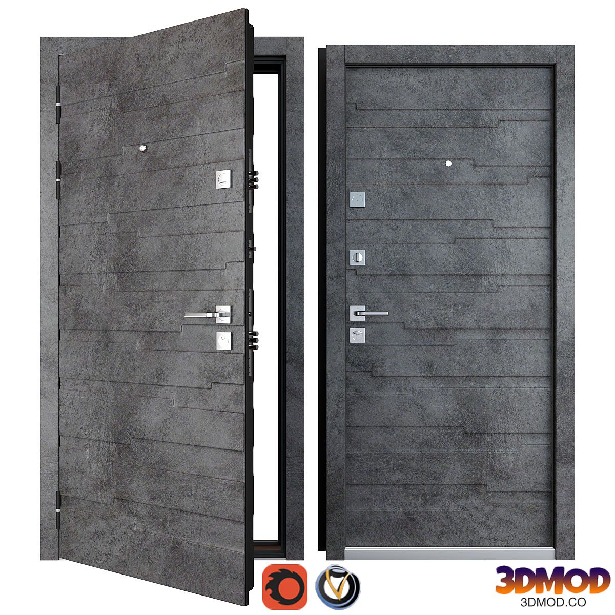 Entrance metal door Senator (Favorit)