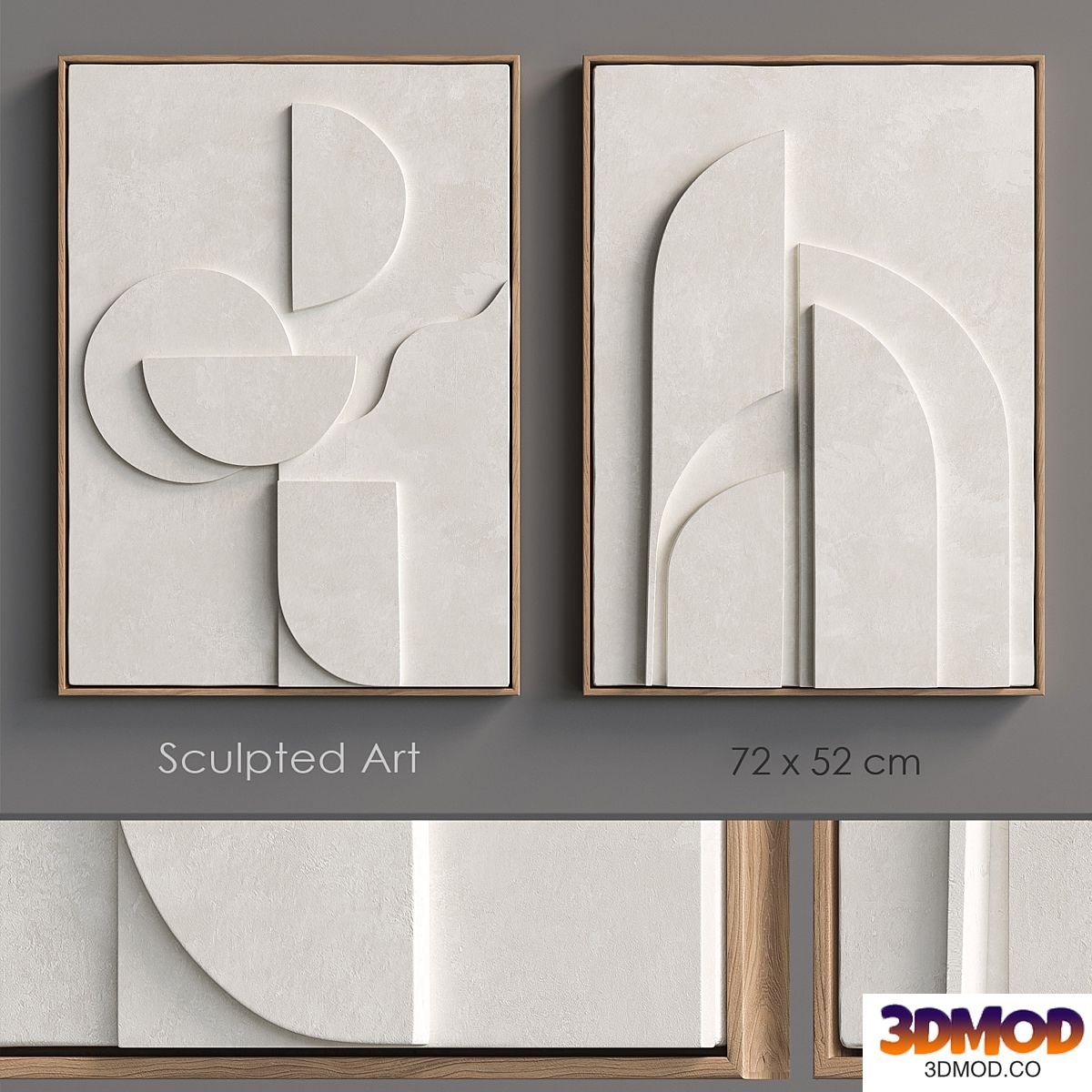 Sculpted Art4 relief