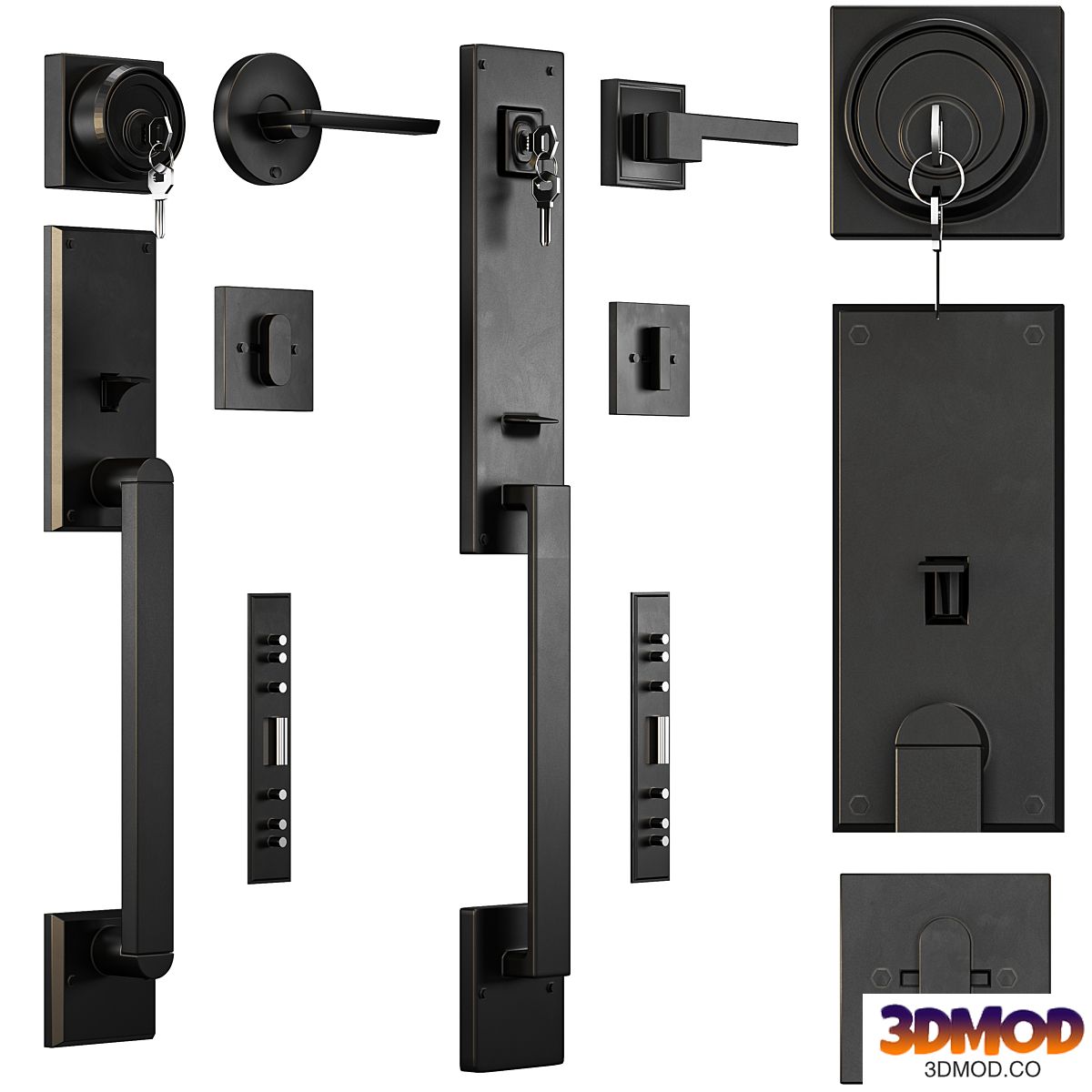 Door handle modern - collection 04