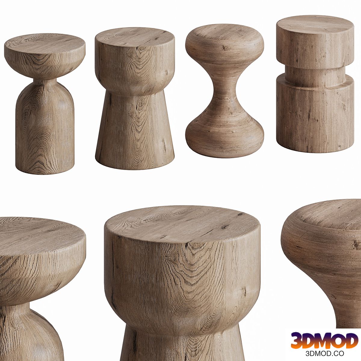 62 Wood Log Stools by Etsy