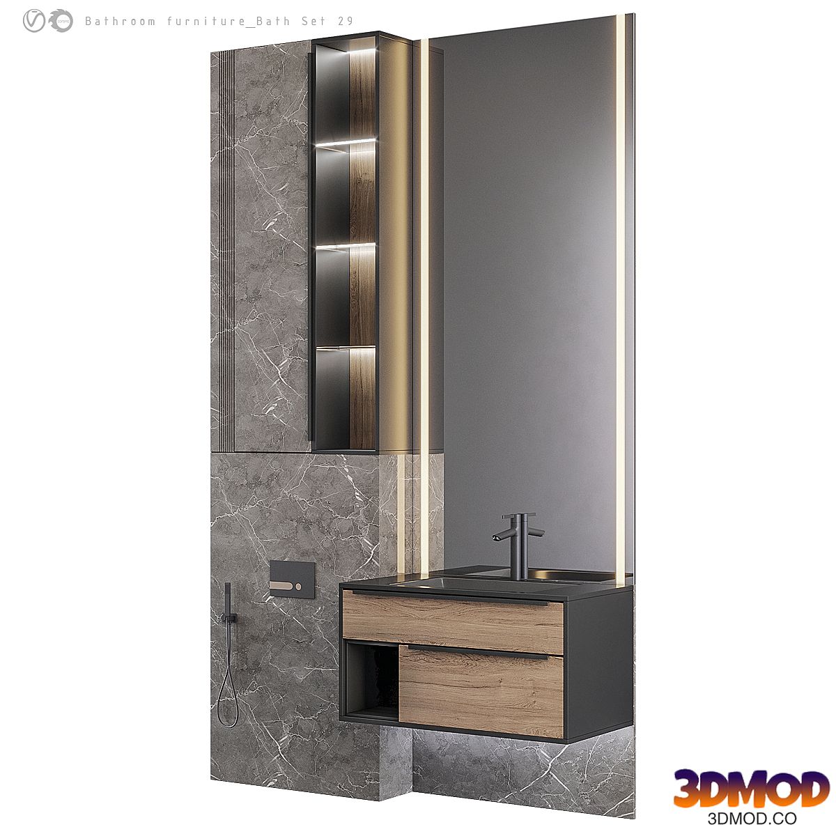 Bathroom furniture Bath Set 29