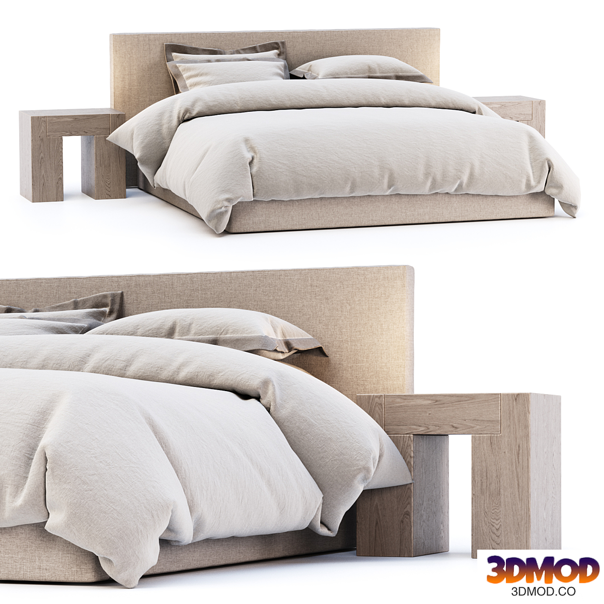 Jack Double bed
