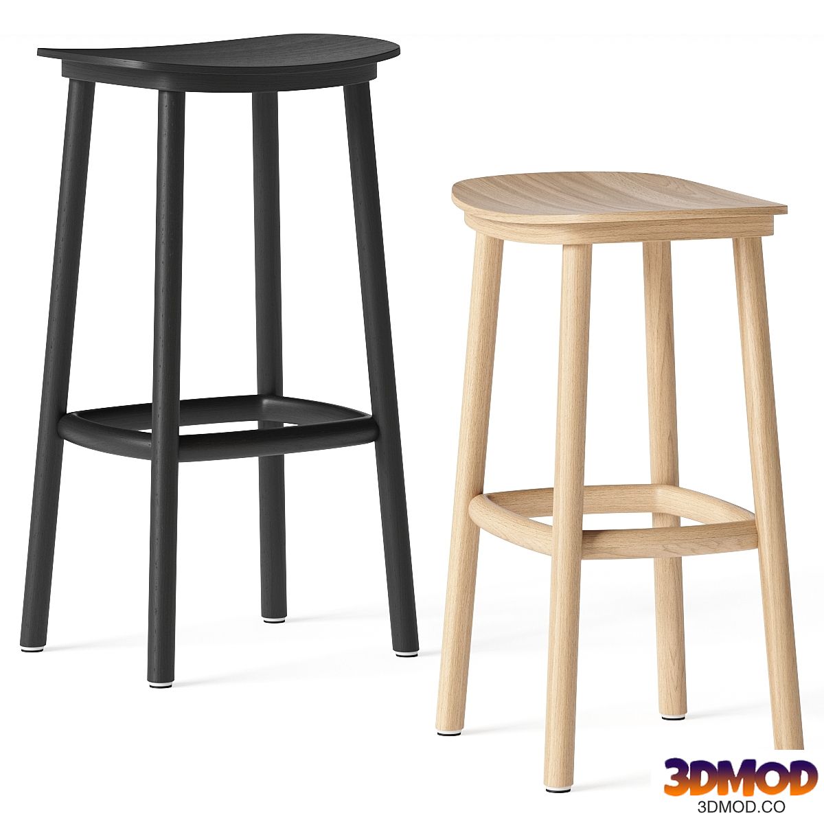 Cruso Paddle Bar Stools
