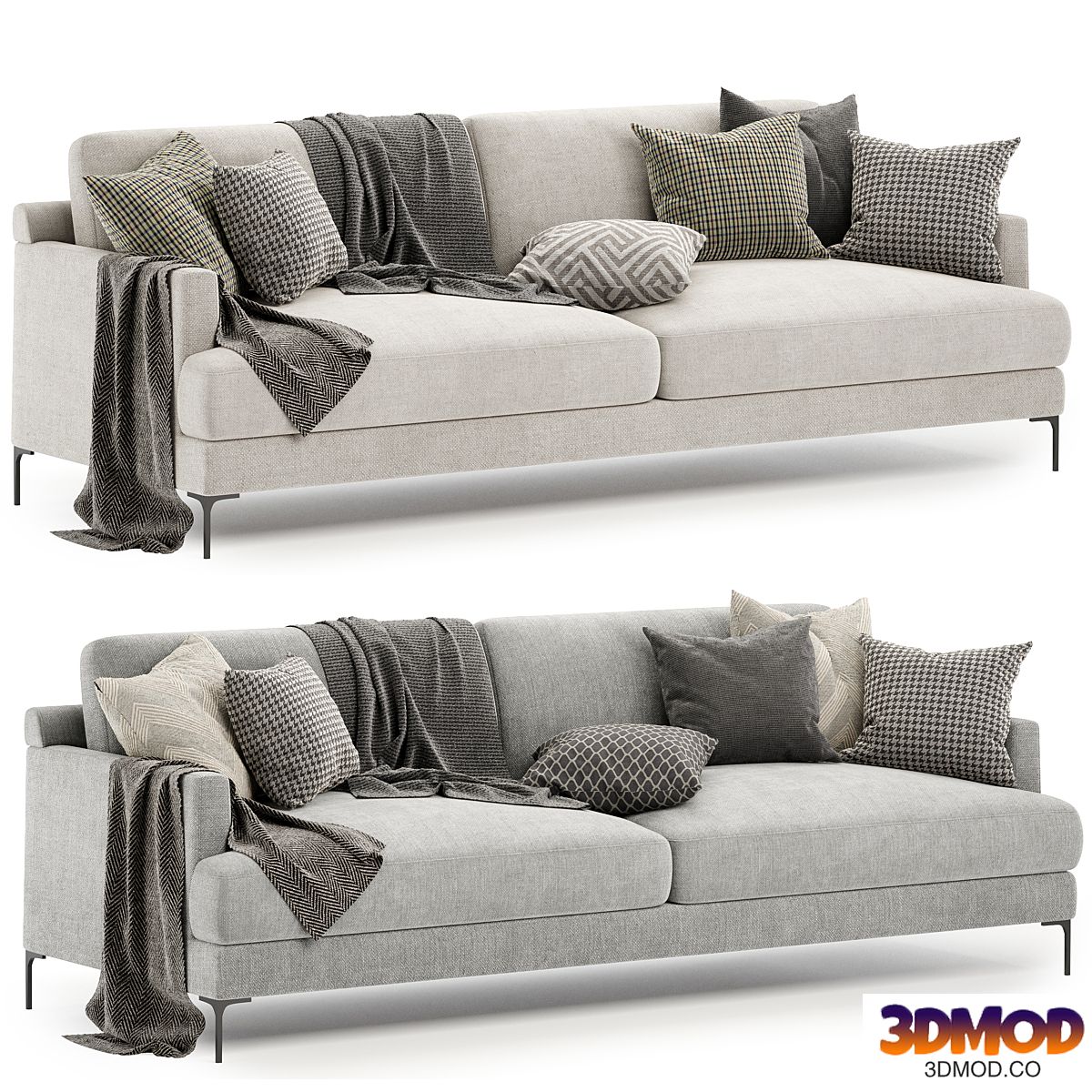 Laura 3.5 seat sofa