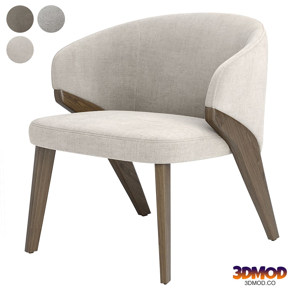 Nora armchair by Bross italy