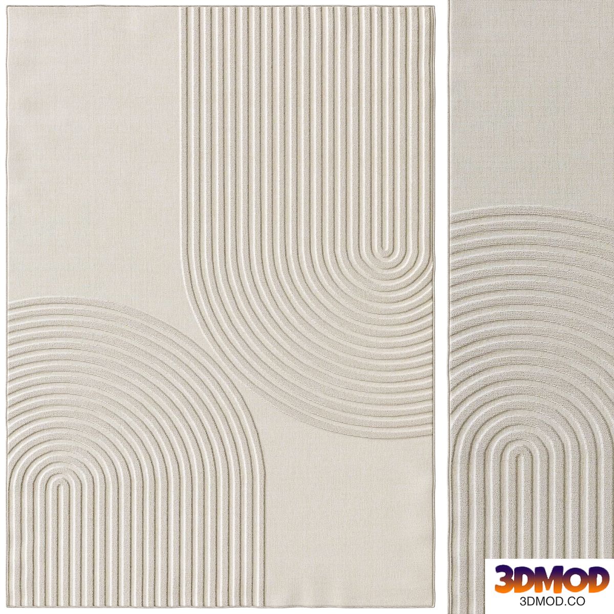 Benuta Rug Taro Cream