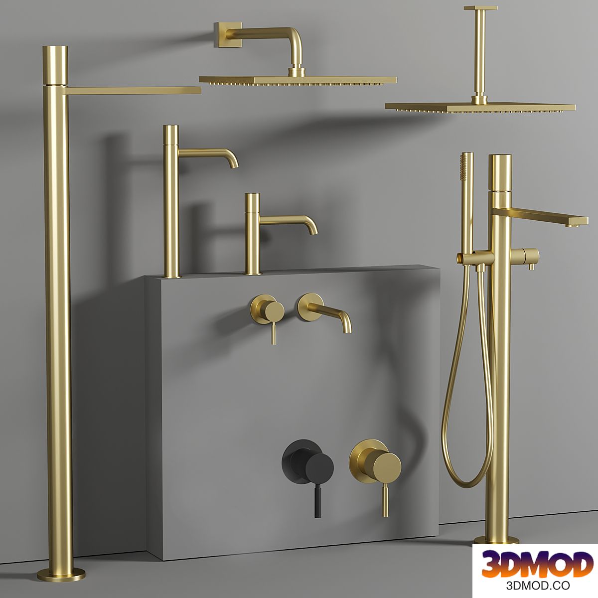 Fantini taps and showers set 9