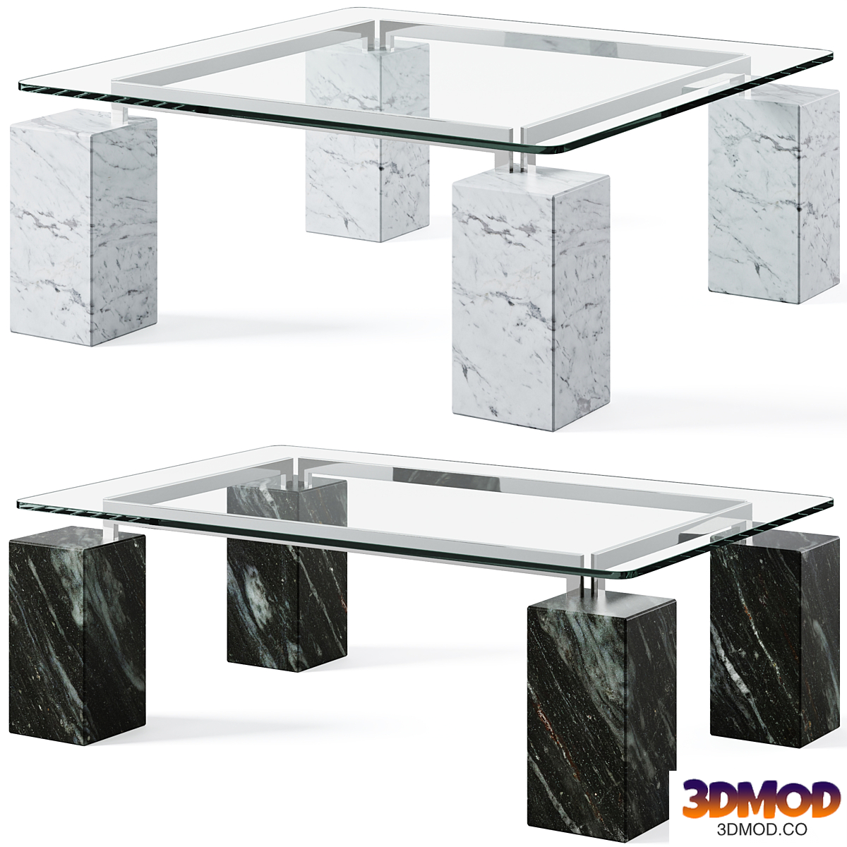 Dielle coffee table by Cattelan Italia