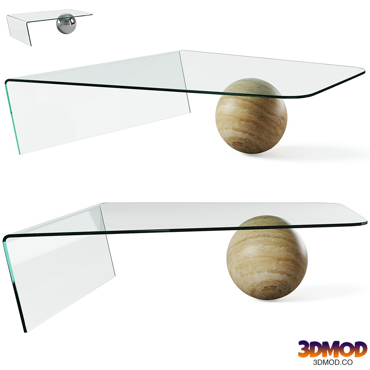 Globe coffee table by Cattelan Italia