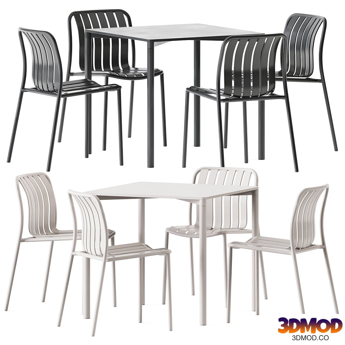Trocadero Outdoor Table and Chair by Talenti / Outdoor furniture