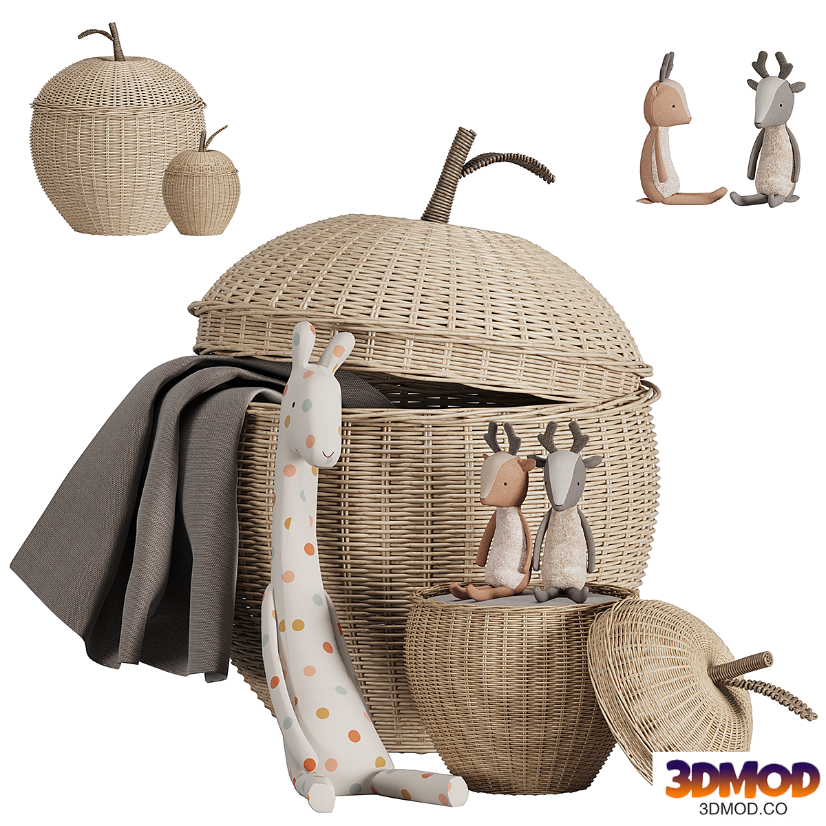 ferm living apple basket
