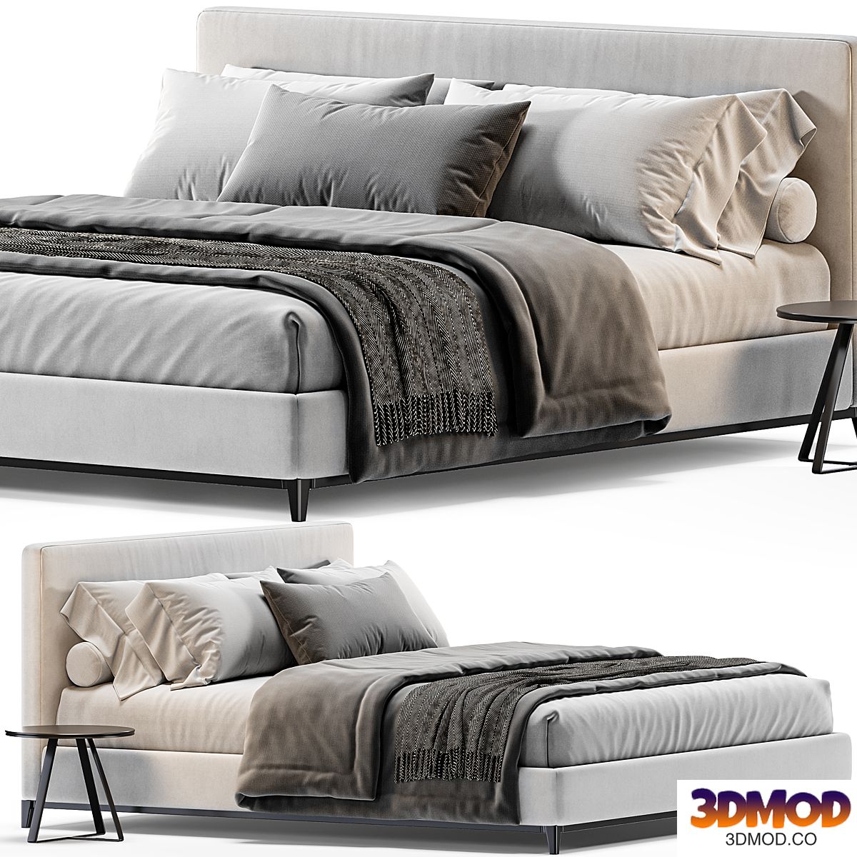 Minotti Andersen Bed