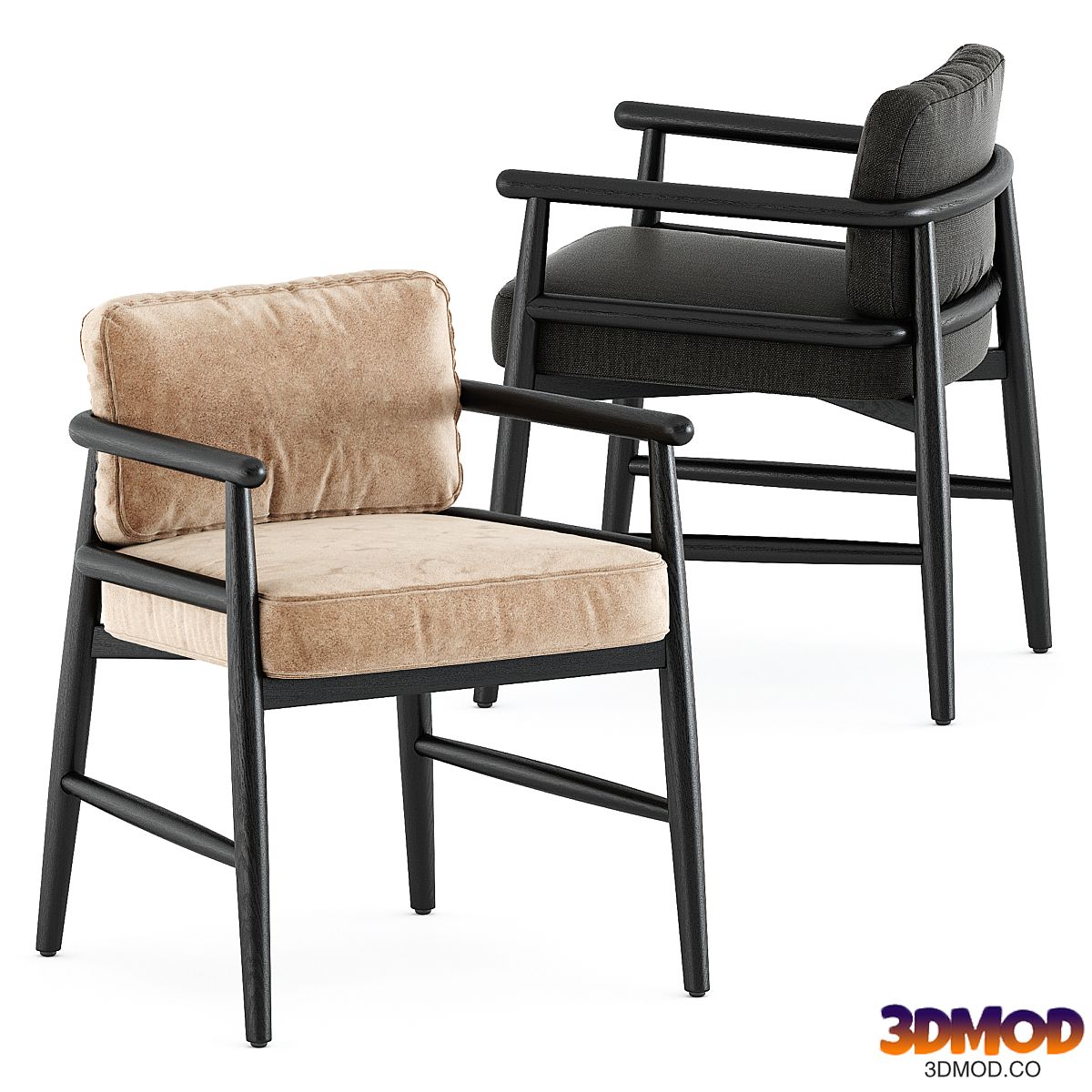 Teresina sift chair by Meridiani
