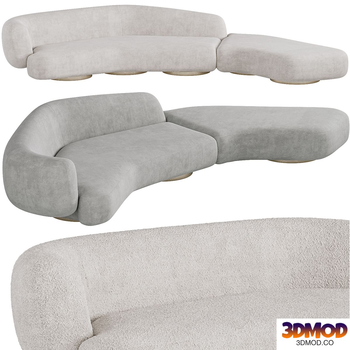 OKHA REPOSE Sofa by kookudesign 2