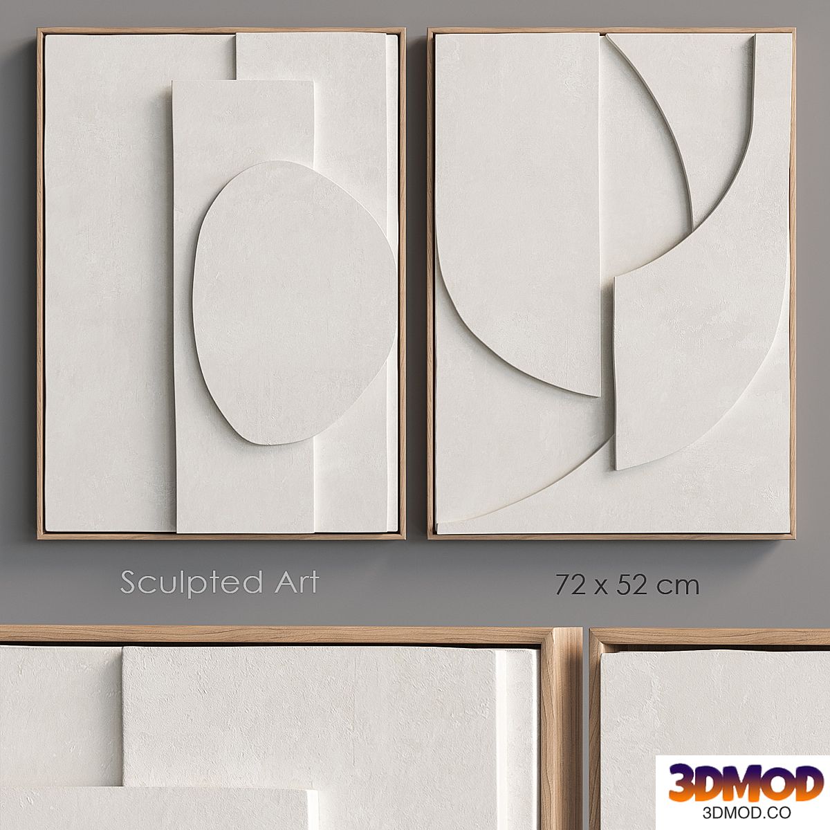 Sculpted Art5 relief