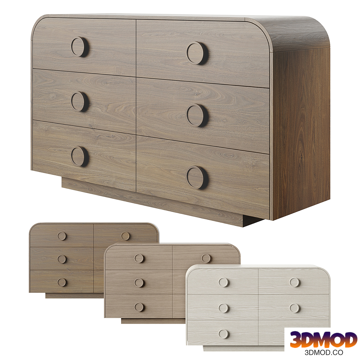 WestElm Sarah Sherman Samuel Knob Dresser