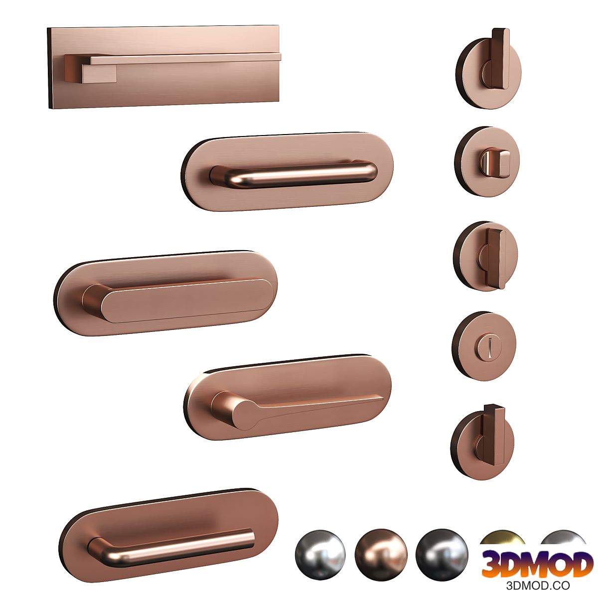 Olivari door handles Vol1
