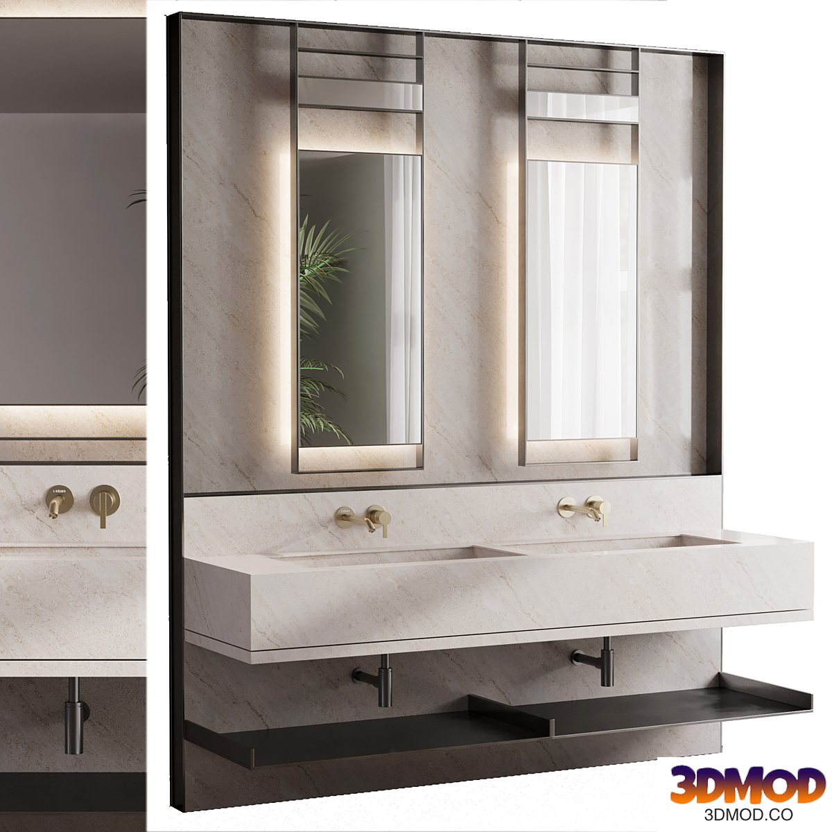 Bathroom furniture by inbani faucet set 62