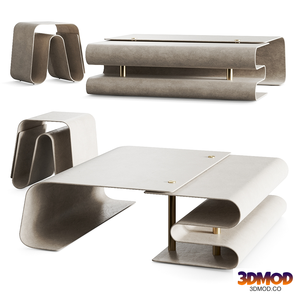 Baxter Dune Coffee Tables