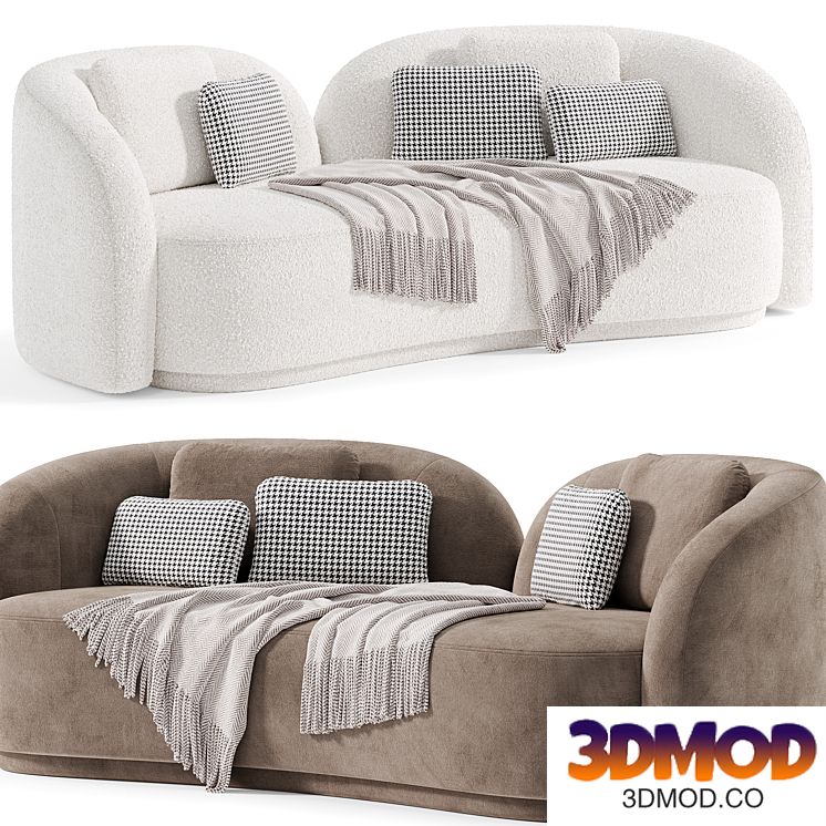 Moshi Canape Sofa by Bruno Moinard Editions