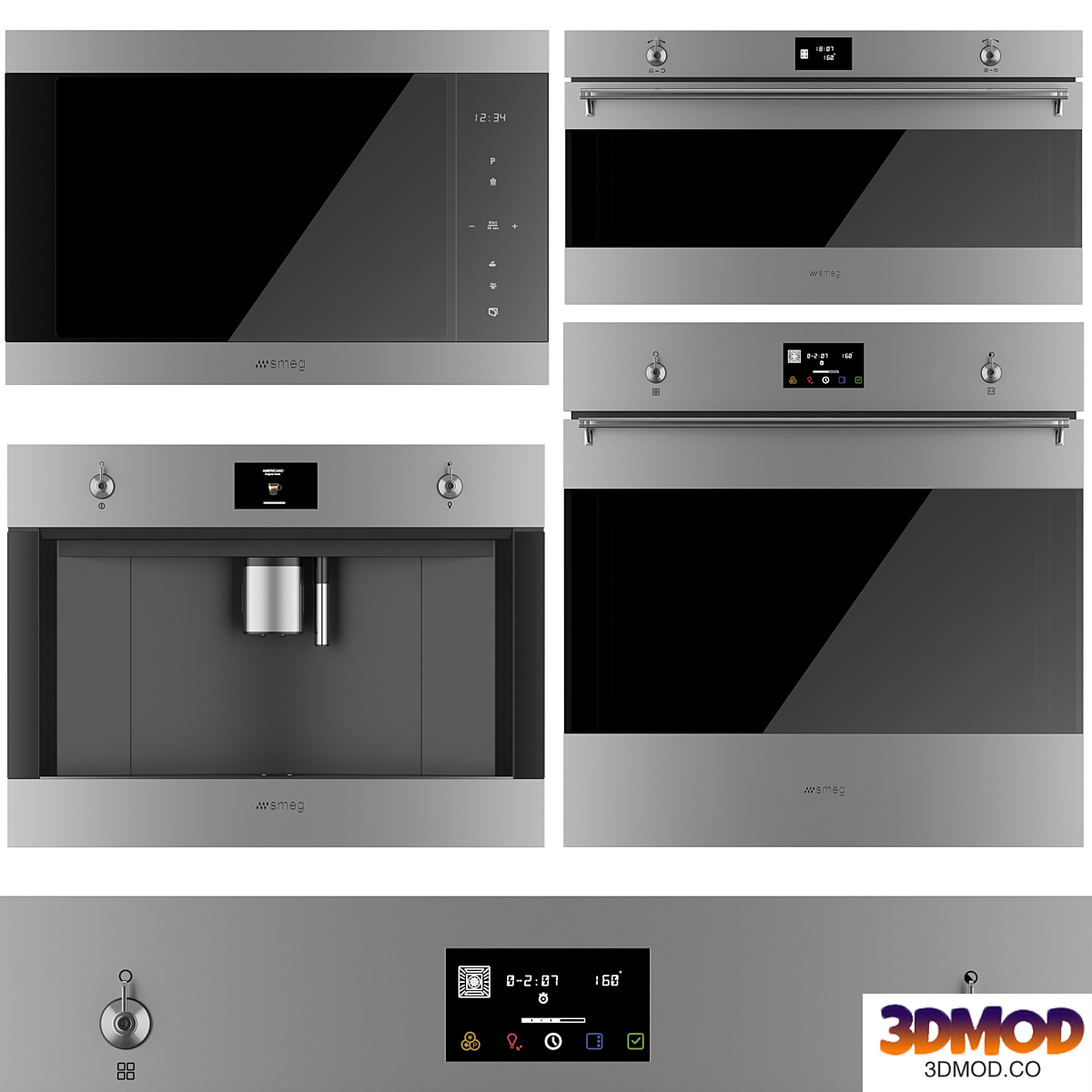 SMEG kitchen appliance set
