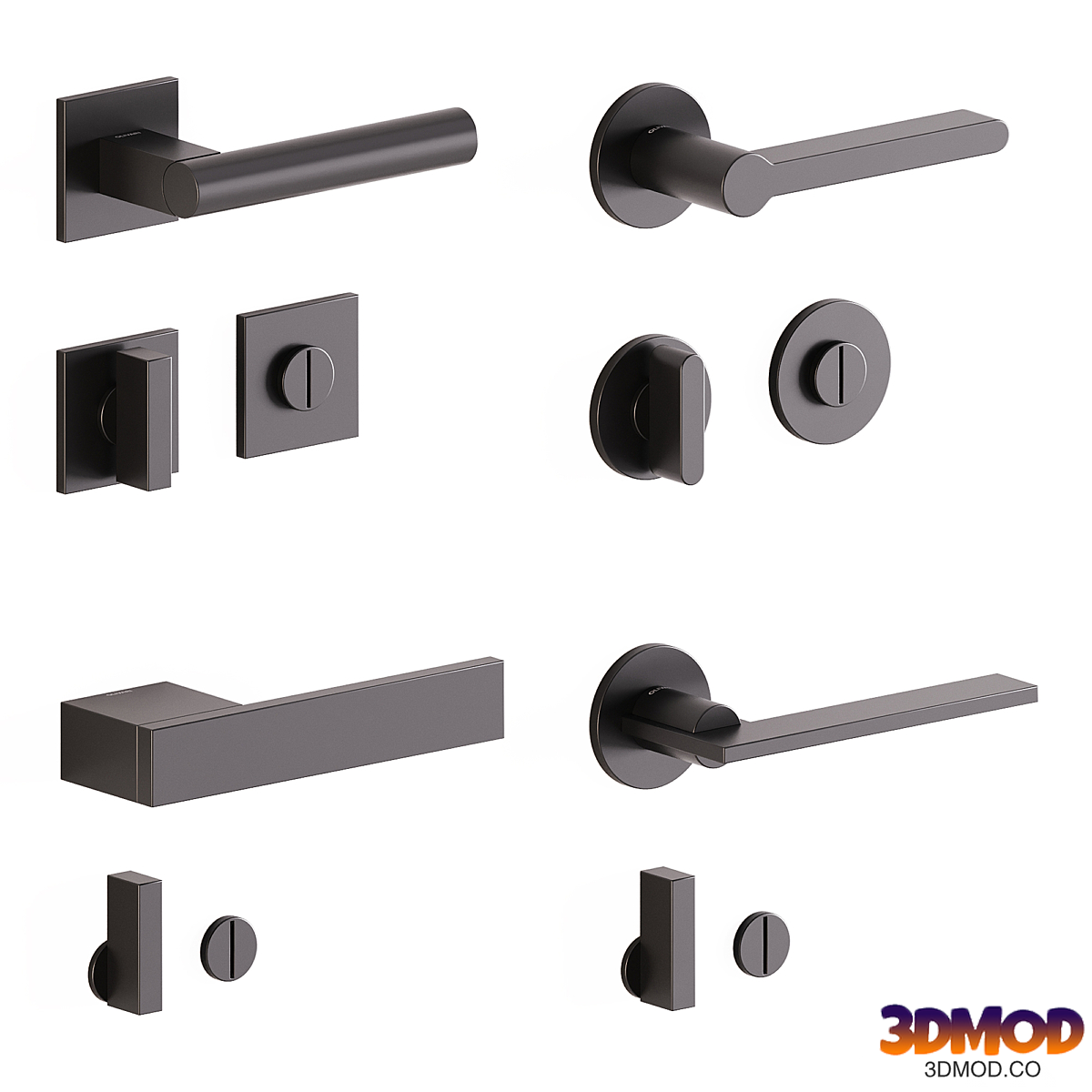 Door handles Olivari set 2