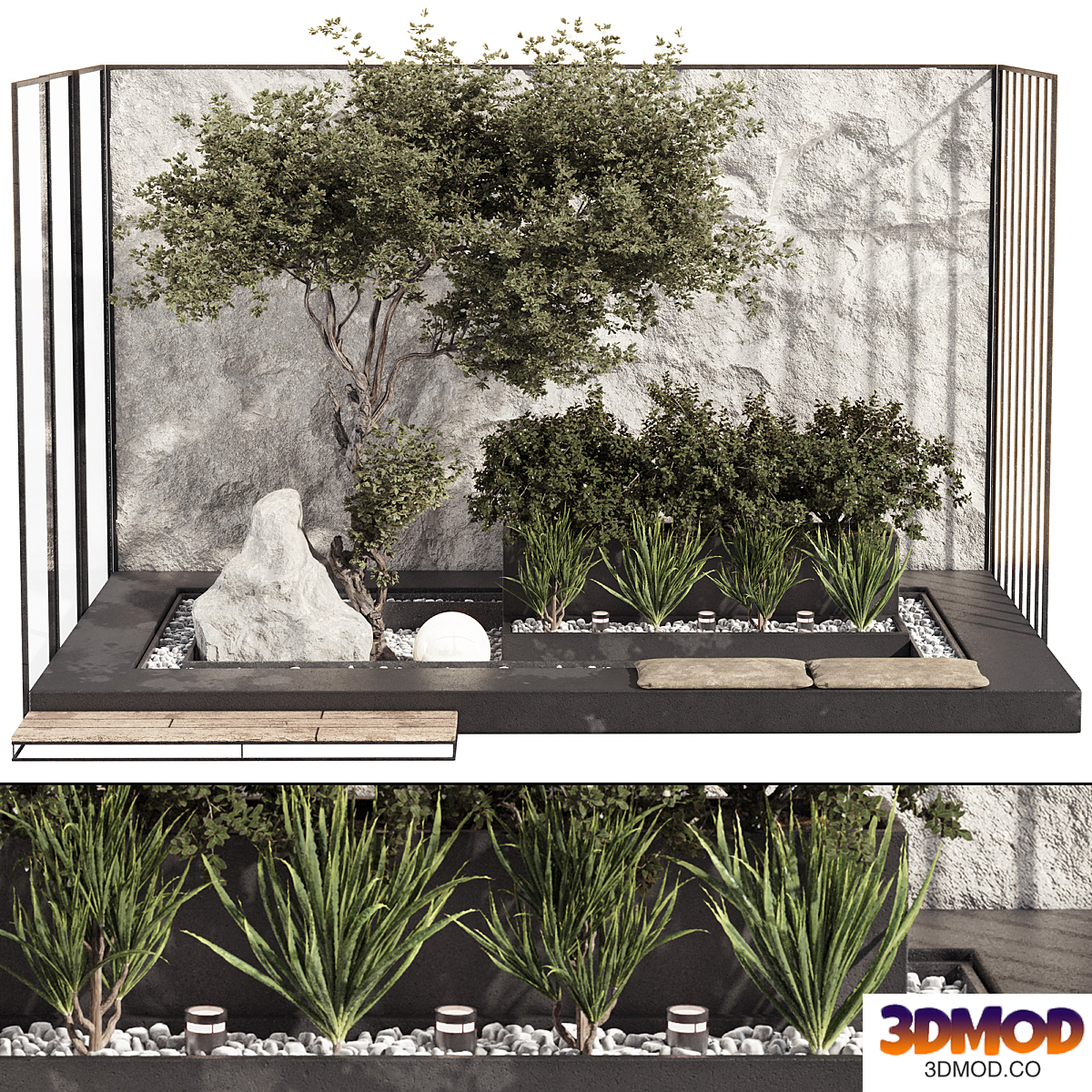 backyard and landscape garden tree and bush 195 _ Corona