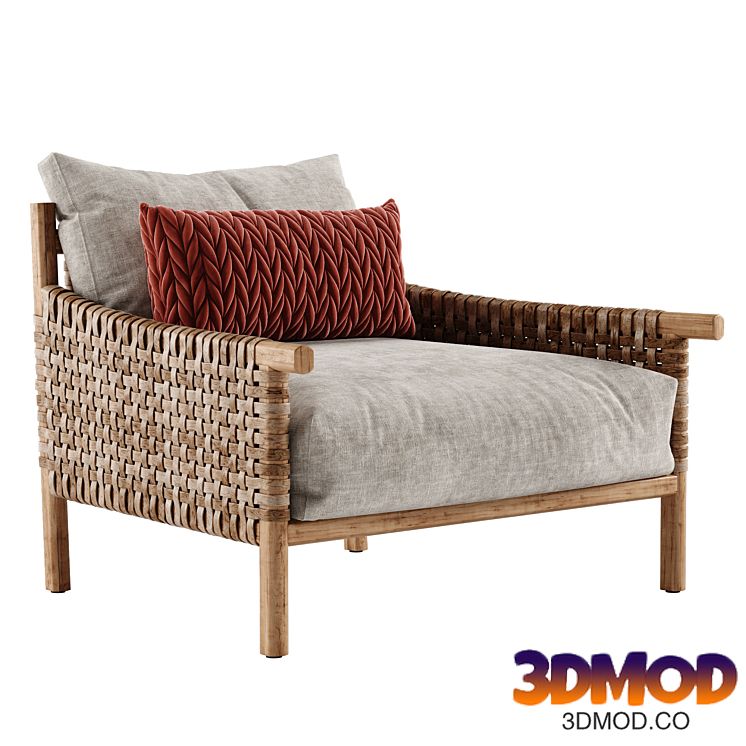 Paola Lenti Kiori Armchair