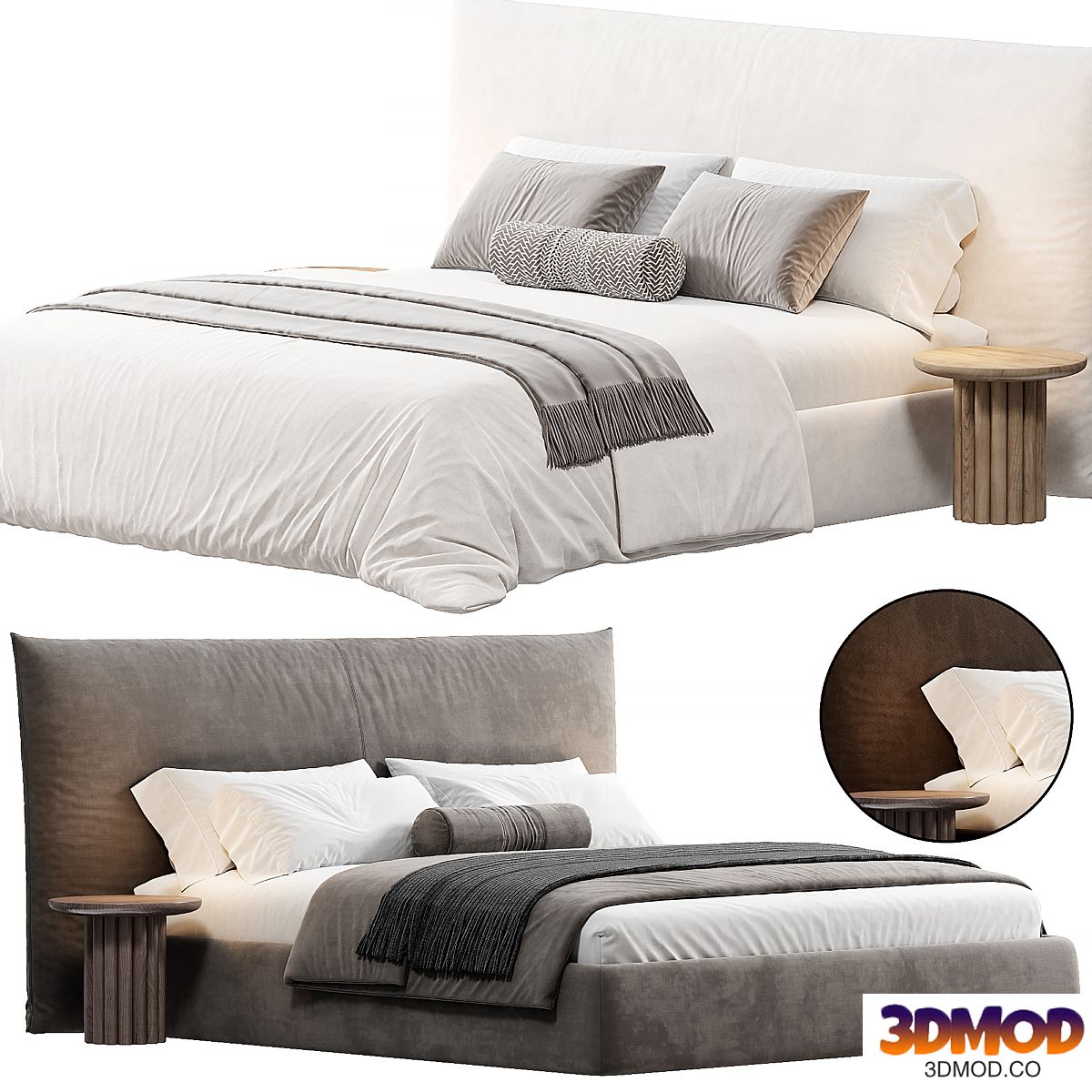 Soft Bed Italetto by Oneandhome