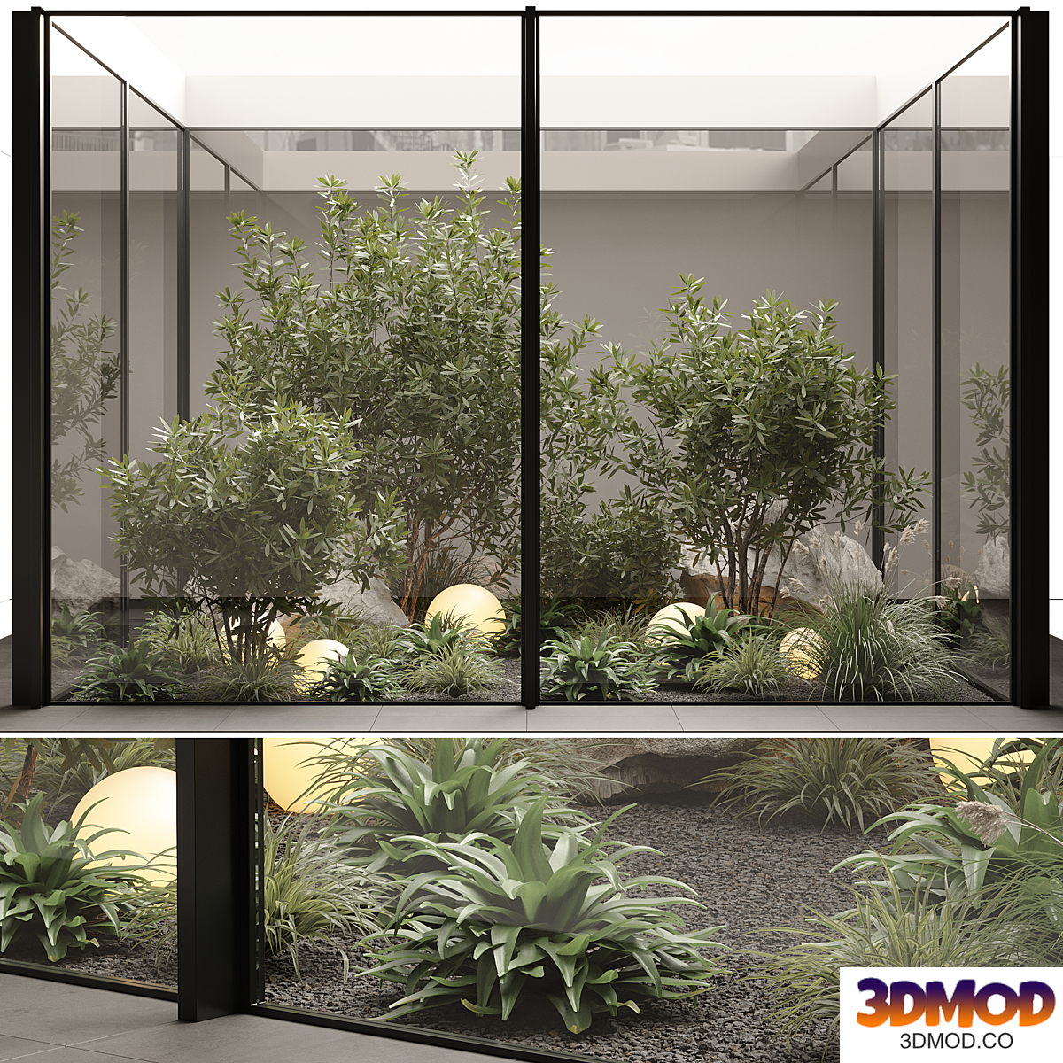 indoor plant set 70
