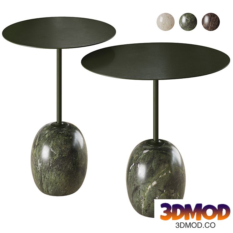 &Tradition Lato LN8, LN9 coffee table set