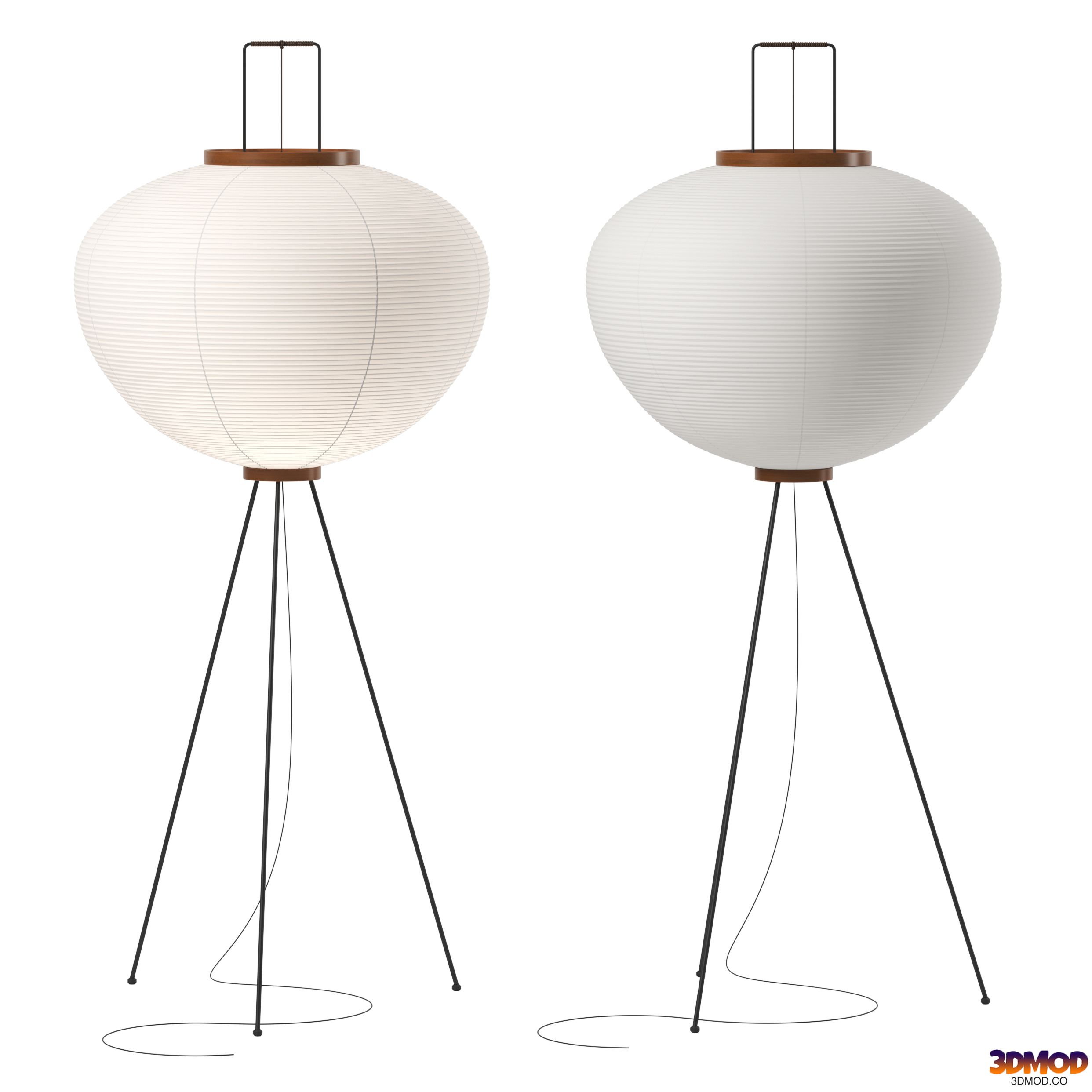 Akari 10A floor lamp by Vitra